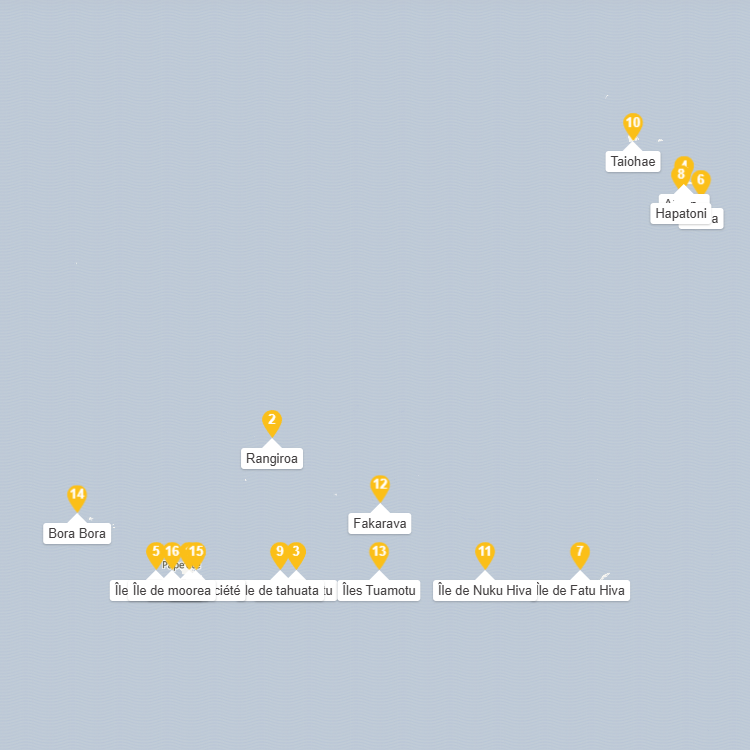 carte polynésie