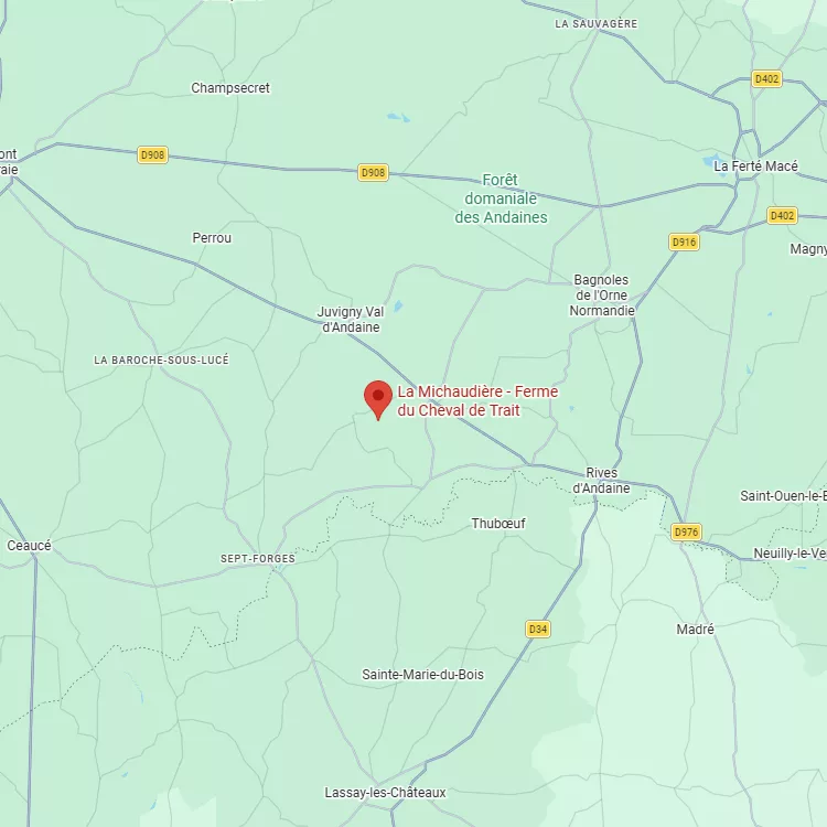 Carte La Michaudière