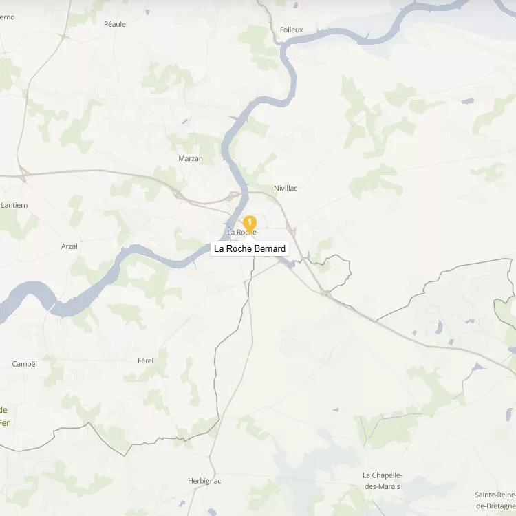 Carte La Roche Bernard