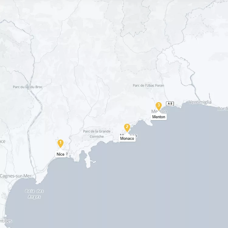 Carte Carnaval de Nice